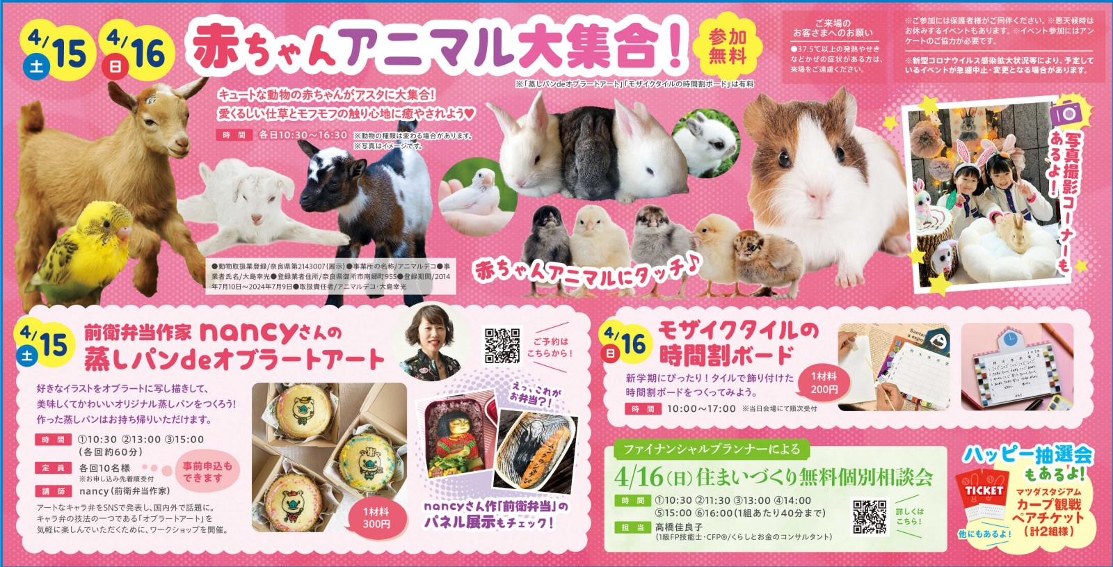 赤ちゃんアニマル大集合